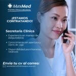 vacante secretaria clinica Panamá