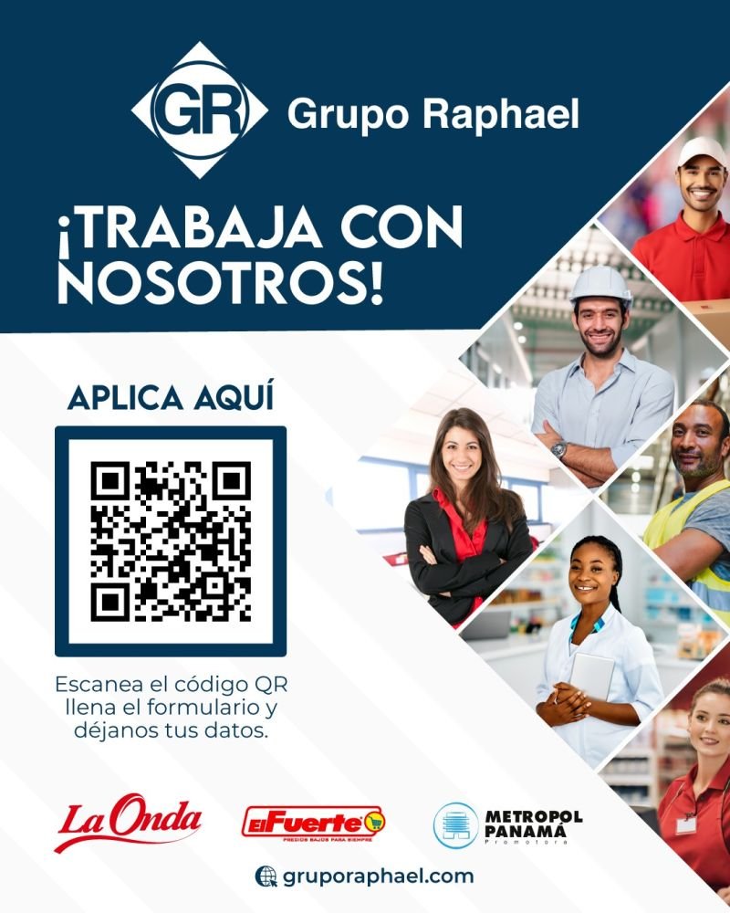 empleos - panamá - grupo raphael